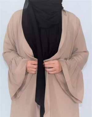 robe abaya grande taille , belinia prestige , mode islamique chic