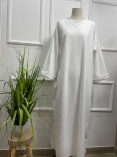robe oversize simple minimaliste muslim